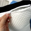 【LASSLEY】石墨烯彈簧健康枕 2入組(台灣製造 50顆獨立筒 兩面枕 GRAPHENE)