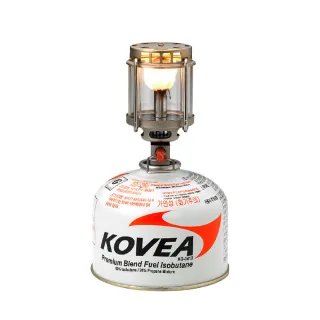 【KOVEA】鈦合金鈦瓦斯燈 KL-K805 _ 附收納盒 含燈芯(戶外瓦斯露營燈 帳篷燈 野營燈 輕量便攜高山瓦斯燈)