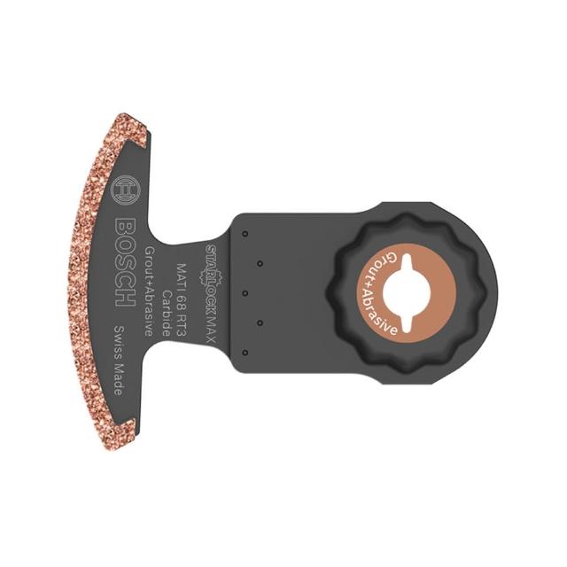 【BOSCH 博世】Starlock MAX 碳化鎢弧形刀(MATI 68 RT3_68 x 30 mm)
