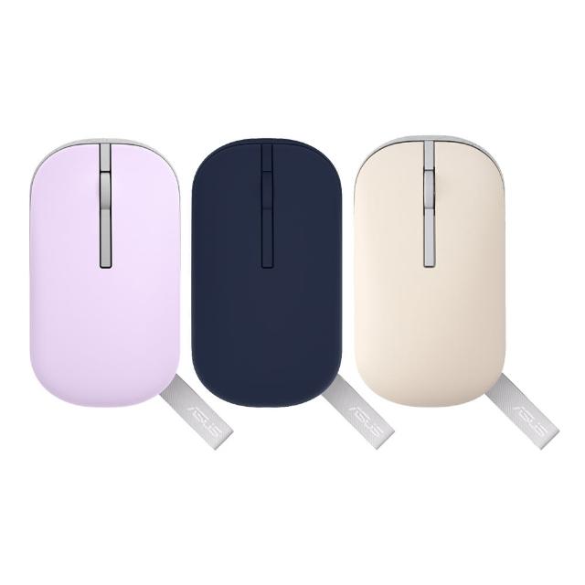 【ASUS 華碩】MD100 Marshmallow Mouse 無線滑鼠(棉花糖色系)