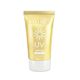 【SHILLS 舒兒絲】很耐曬超清爽美白出水防曬凝乳SPF50★★★★(敏感肌可用/小明星大跟班推薦)