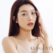【ALEGANT】韓流復古釉光金溫莎圈橢圓光學框UV400濾藍光眼鏡(洋月的金緞彩線)