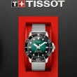 【TISSOT 天梭 官方授權】Seastar 海星300米潛水機械錶 母親節 禮物(T1204071109100)