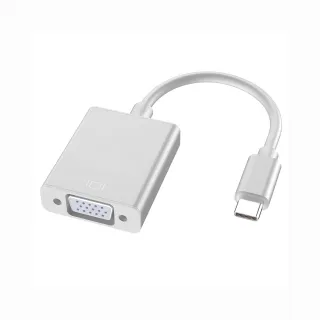 【JHS】type-c 轉VGA 轉接器  USB3.1 Type-C影像轉接器(USB3.1 Type-C輸出 即插即用)