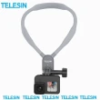 【TELESIN】硅膠磁吸挂脖式支架項圈(GoPro/手機 自拍直播)