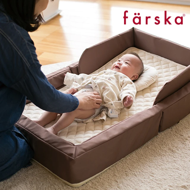 【Farska】透氣好眠可攜式床墊8件組 FIt 有機棉(方便寢室、客廳、外出使用)