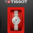【TISSOT 天梭 官方授權】Bellissima 浪漫邂逅羅馬時尚機械錶 手錶 母親節 禮物(T1262072201300)