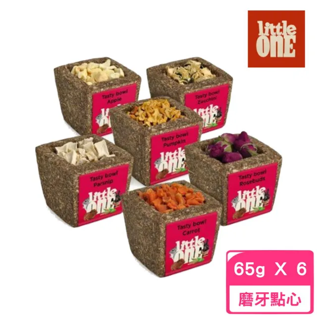 【Little one】小花園 65g*6入組(磨牙點心、小動物零食)