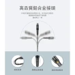 【Philips 飛利浦】100W Type C to Type C 125cm 防彈絲充電線(DLC4557C)