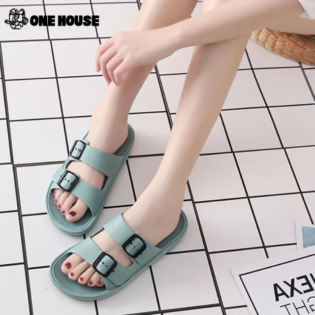 【ONE HOUSE】勃肯風防水輕量涼鞋(4雙)
