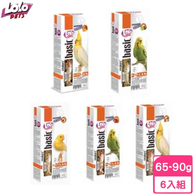 【LOLO】鸚鵡｜雀科鳥類 棒棒糖 65-90g*6入組(小動物零食/鸚鵡)