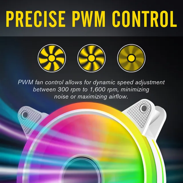 【EZDIY-FAB】白色月光型風扇 ARGB PWM風扇附風扇集線器 智慧溫控靜音 散熱風扇-5顆(電腦散熱風扇)