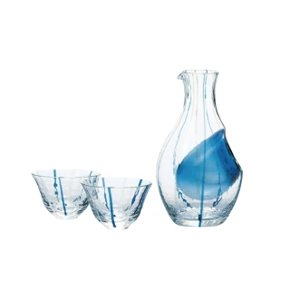 【TOYO SASAKI】高瀨川冷酒杯壺組/沁藍(日本高質量玻璃代表)