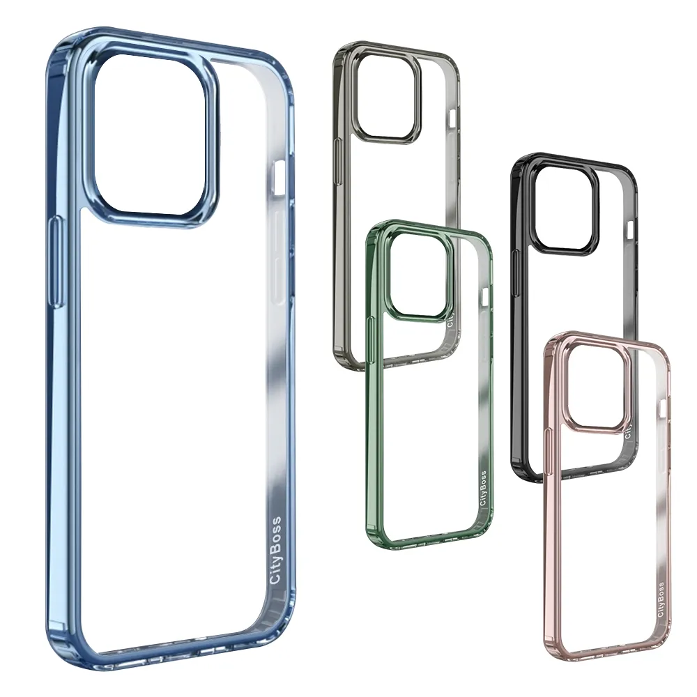 【CITY晶鑽彩盾】iPhone 13 Pro Max 6.7吋 抗發黃透明殼 氣囊軍規防摔手機殼