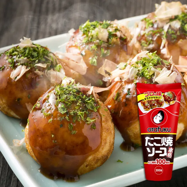 【日本 OTAFUKU】多福 大阪燒醬/章魚燒醬/炒麵醬 300g(日式料理/醬料/提味)