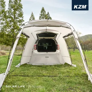 【KAZMI】KZM 多功能車尾帳(車尾帳篷 車邊帳 客廳帳 車後帳 車泊車宿)