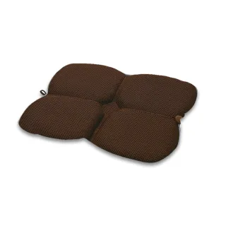 【COGIT】蜂巢凝膠 蝶型可攜式 透氣 涼感舒壓 坐墊 靠墊-大地棕(日本限量進口)