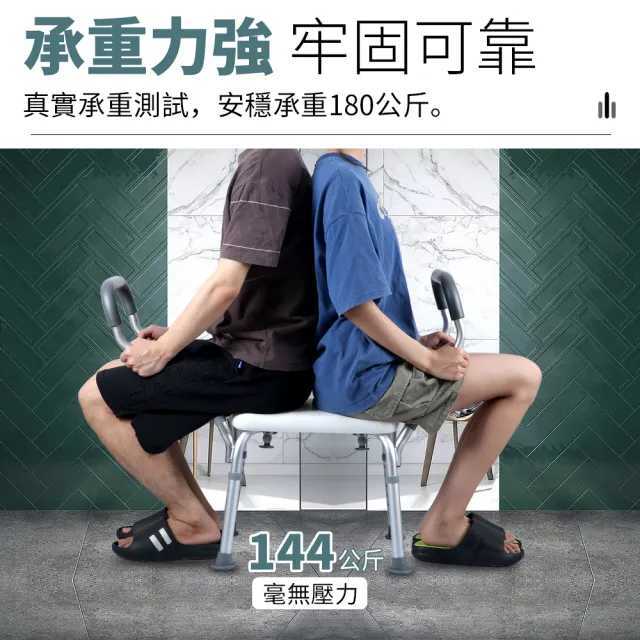 【宸意】6415 有背扶手洗澡椅(#行動不便洗澡椅#多功能洗澡椅#日式洗澡椅#momo洗澡椅#浴室防滑洗澡椅)