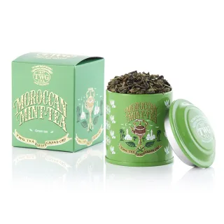 【TWG Tea】迷你茶罐 摩洛哥薄荷綠茶 20g/罐(Moroccan Mint Tea;綠茶)