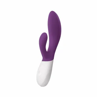 【LELO】InaWave2多功能雙震動按摩棒 深紫色(情趣用品.按摩棒.變頻按摩器.女用按摩棒.G點.情趣職人.情趣)