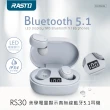 【RASTO】RS30 真無線藍牙耳機(雙耳自動配對/來電接聽/單耳可用)