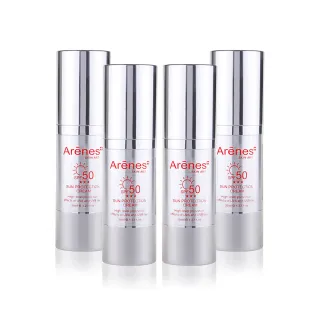 【Arenes+】潤膚防曬隔離霜SPF50☆☆☆(4入組)