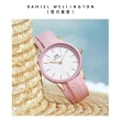 【Daniel Wellington】DW 手錶  Iconic Motion32mm 限量浪漫粉膠腕錶-玫瑰金框(DW00100532)