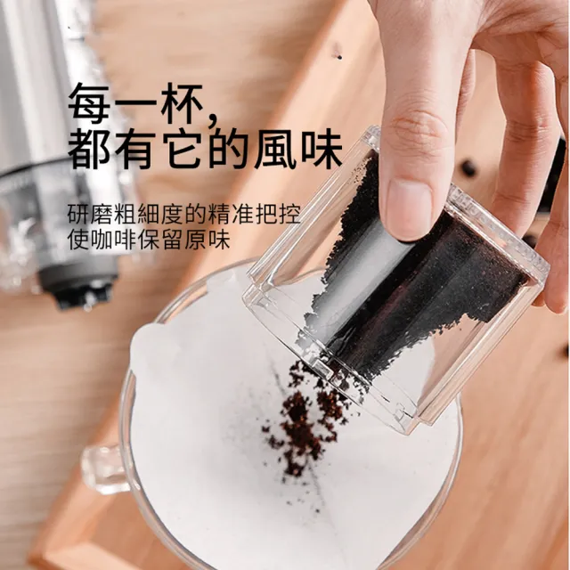 【ANTIAN】電動咖啡豆研磨機 辦公室隨行便攜咖啡磨豆機 咖啡豆研磨器