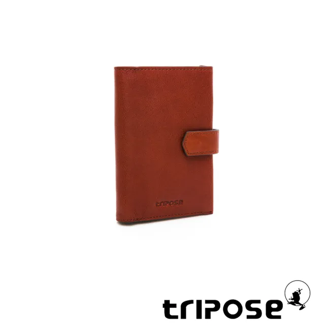 【tripose】TRANS進口牛皮中夾(咖啡色)