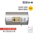【ICB亞昌工業】8加侖 6KW 橫式壁掛 數位電能熱水器 I系列 可調溫休眠型(IH08-H6K 不含安裝)