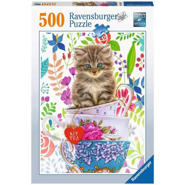 【Ravensburger】維寶拼圖 茶杯裡的貓咪 500片