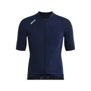 【NINETYSIX】MASTER LUX II 低風阻短袖車衣 午夜靛藍(短袖夏季簡約純色競賽男女款自行車服)