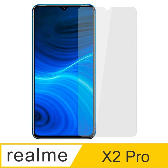 【Ayss】realme X2 Pro/6.5吋 超好貼鋼化玻璃保護貼(滿膠平面透明內縮/9H/疏水疏油)