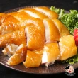 【大嬸婆】黑羽土雞甘蔗雞&鹽水雞&蔥油雞4件組(切盤450g/包)