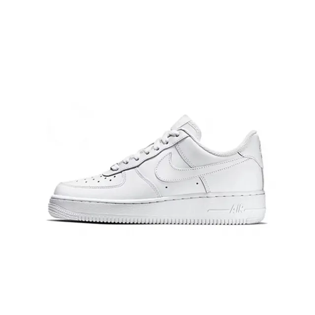 【NIKE 耐吉】Nike Air Force 1 全白 經典款 女鞋 休閒鞋 DD8959-100