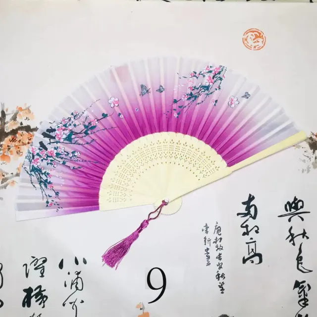 【SKIP 四季織】「摺疊扇子-送扇套」台灣現貨供應(摺疊扇子)
