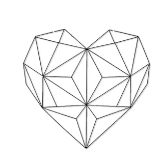 【撥撥的架子】收納款 攝影牆心型網格置物架 拍攝道具背景牆掛壁網 含掛籃(愛心網架+掛籃)