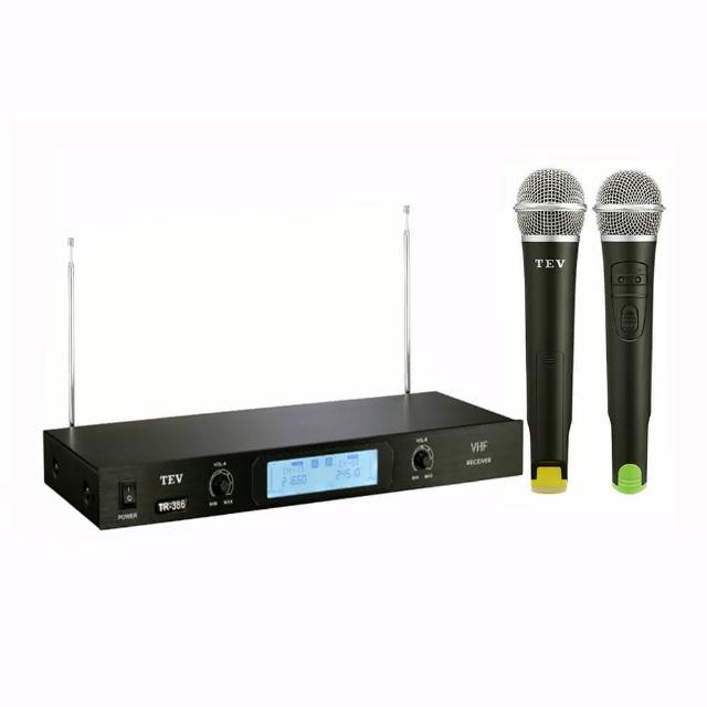 【TEV台灣電音】VHF雙頻無線麥克風(TR-386)