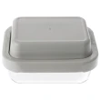 【HOLA】二合一耐熱微烤玻璃保鮮盒950ml 內含分隔保鮮盒350ml