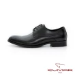 【CUMAR】專利氣墊 抗震分壓真皮氣墊紳士鞋(黑色)