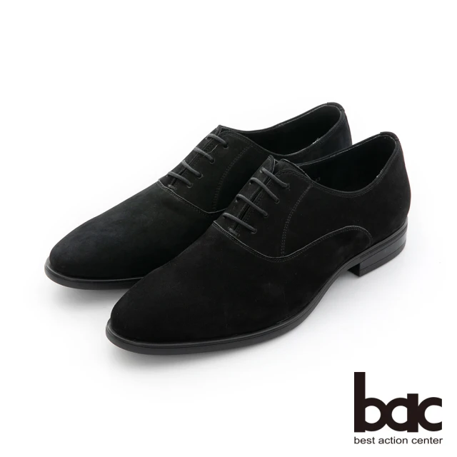 【bac】歐風紳仕 質感真皮紳士皮鞋(黑色)