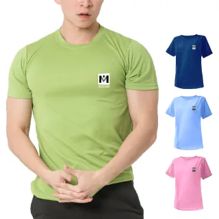 【MI MI LEO】台灣製男女款 吸排短T-Shirt_M002-2件組(多色任選)