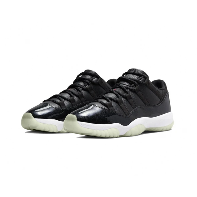 NIKE 耐吉 Air Jordan 11 Low GS 72-10 黑 大魔王 女鞋 528896-001