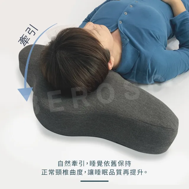 【Beroso 倍麗森】優扶護頸記憶枕頭-女款B45-1(記憶枕 枕頭 好眠枕 益眠機能枕 寢具 支撐頸部)