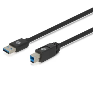 【HP 惠普】USB3.0 A公轉B公M 5Gbps A公對B公印表機線 1m