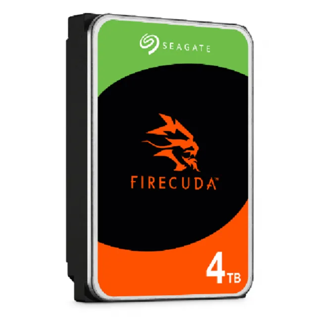 【SEAGATE 希捷】FireCuda 4TB 3.5吋 7200轉 256MB 桌上型 內接硬碟(ST4000DX005)