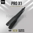 【Pingo 台灣品工】PRO X1鈦空黑LED專業寬版離子夾(平板夾/直髮夾)