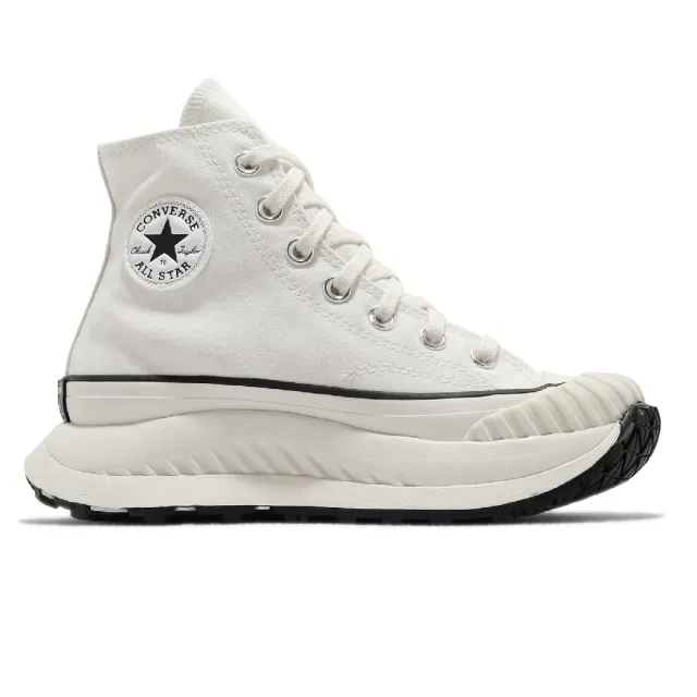 【CONVERSE】帆布鞋 Chuck 70 AT-CX 白 黑 男鞋 女鞋 厚底 黑標 三星 高筒 匡威(A01682C)