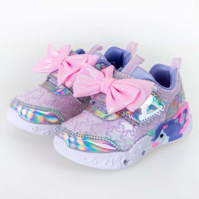 SKECHERS 女嬰童鞋系列 燈鞋 UNICORN CHARMER(302680NLTPK)