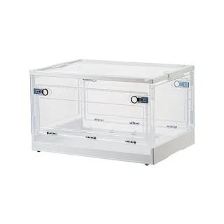 【DaoDi】-4入組三開門巨大折疊收納箱102L(摺疊收納箱 置物箱 衣物收納箱)